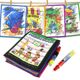 4 Style Magic Water Drawing Book Coloring Book