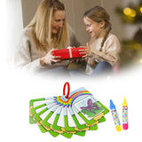 3 Types Reusable Water Drawing Learning Card & 1 Magic Pen