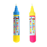 3 Types Reusable Water Drawing Learning Card & 1 Magic Pen