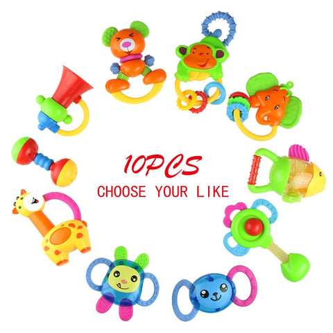 Rattle Handbell (10 pcs)