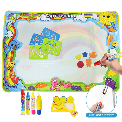 120*90cm Cartoon Magic Water Drawing Mat
